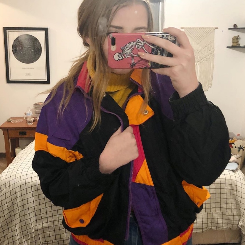Vintage bomber jacket
